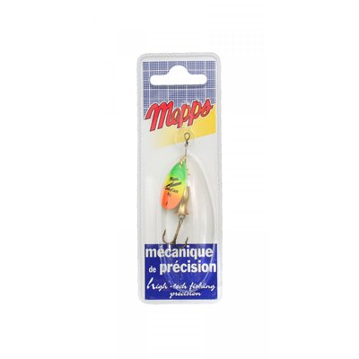 Блесна вращ MEPPS Aglia LongCast TIGER №2 8г блистер 0007110