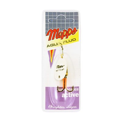 Блесна вращ MEPPS Aglia PHOSPHO №3 6,5г блистер 0005789