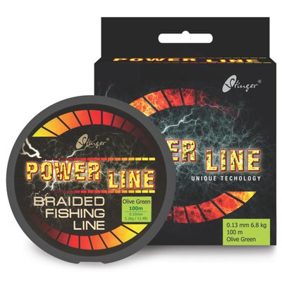 Шнур Stinger PowerLine 0,25мм 100м Fl.Yellow